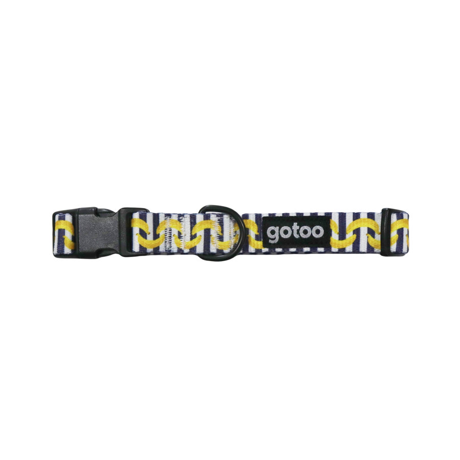 Gotoo Collar estampado banana para perro