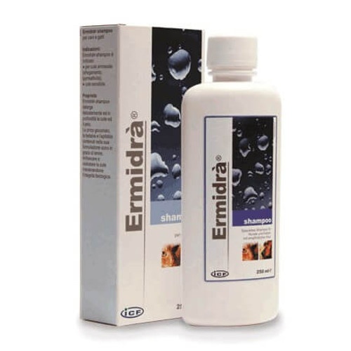 Ermidra Champú para Piel Sensible para perros y gatos