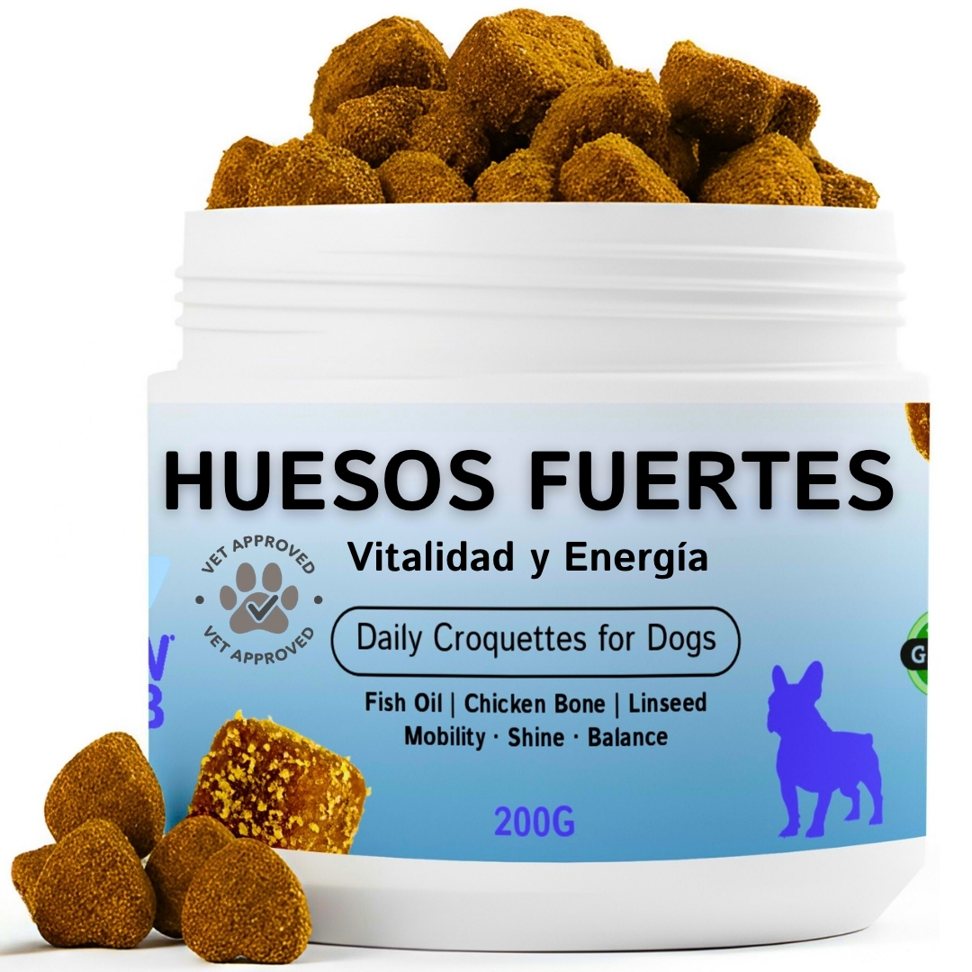 Condroprotector Perro Huesos Fuertes Vitalidad y Energia 150Uds Suplemento Artritis Dolor Pata Cadera Complemento Ayuda Articulaciones Fórmula de