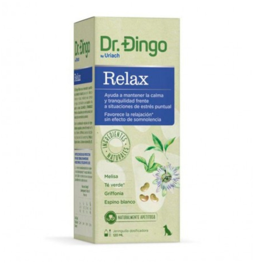 120 ml Dr. Dingo Relax Líquido para el Estrés Ocasional del perro