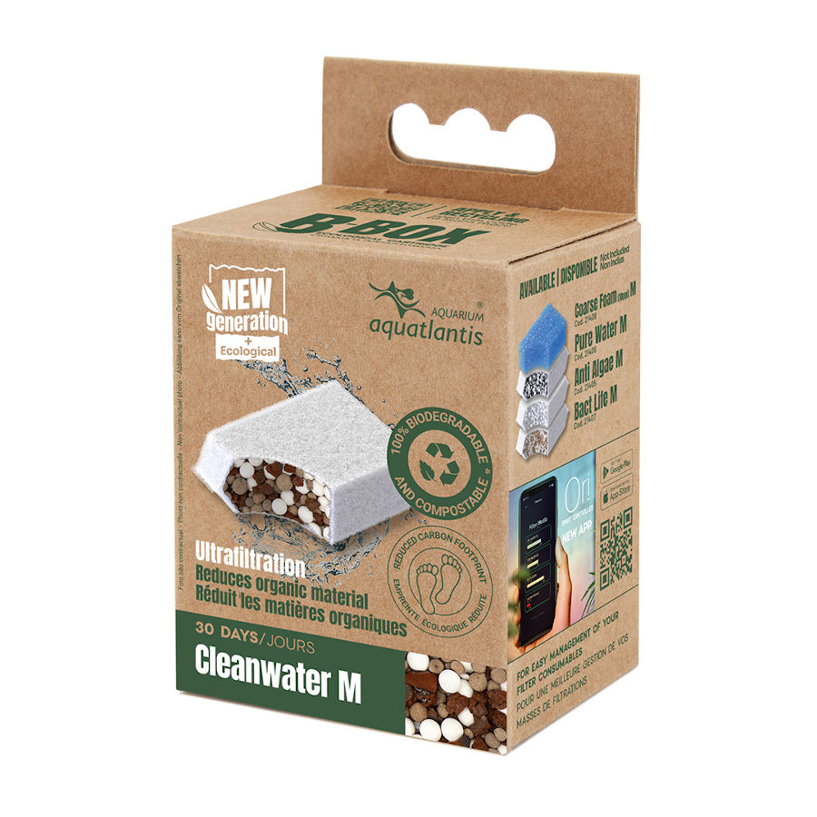 0.06 KG Aquatlantis B-Box Cleanwater Filtro para acuarios