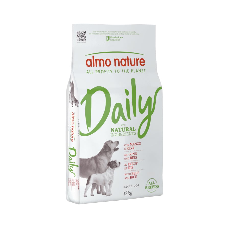 Imagen de Almo Nature Daily Maintenance Ternera y Arroz pienso para perros