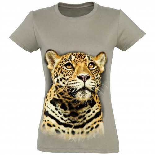 Camiseta Mujer Leopardo color Beige, , large image number null