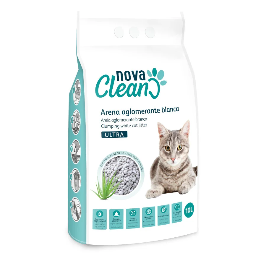 L Nova Clean Ultra Lecho Aglomerante para gatos