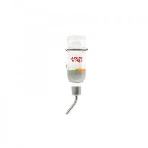 Bebedero Living World Eco para roedores color Transparente