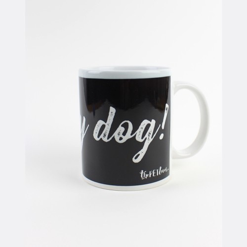 Taza Love my dog color Negro, , large image number null