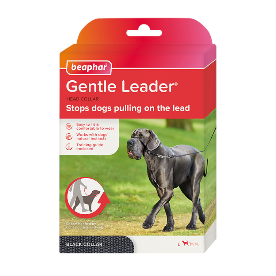 Beaphar Gentle Leader Collar de adiestramiento Negro para perros, , large image number null