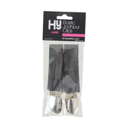 Tirantes elásticos HyLand para calzones de montar color Negro, , large image number null
