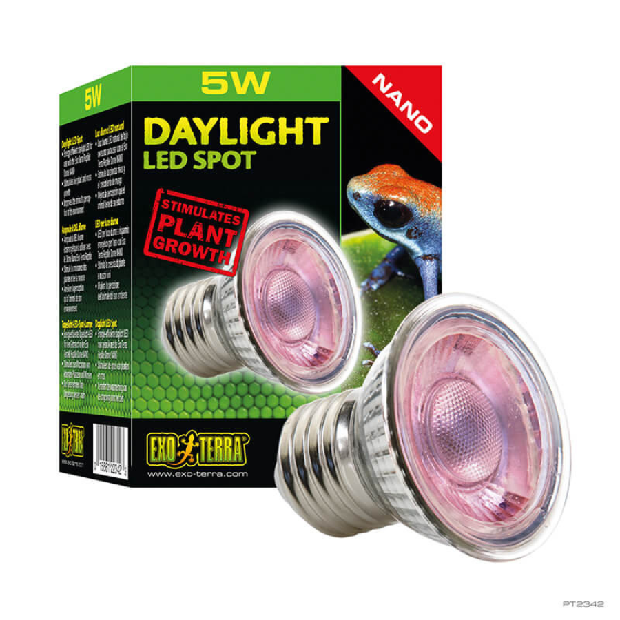 Exoterra Bombilla Exo-Terra Daylight LED Spot Nano