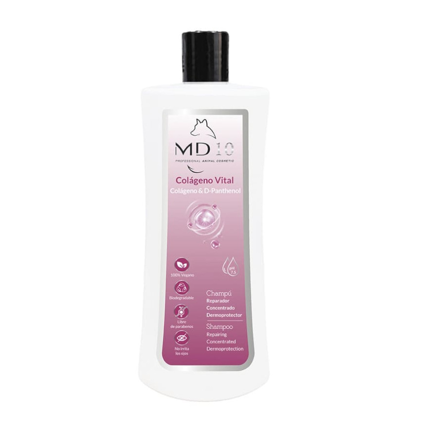 Champú para Perros con Colágeno Hidrolizado – 750ml – MD10 COLLECTION