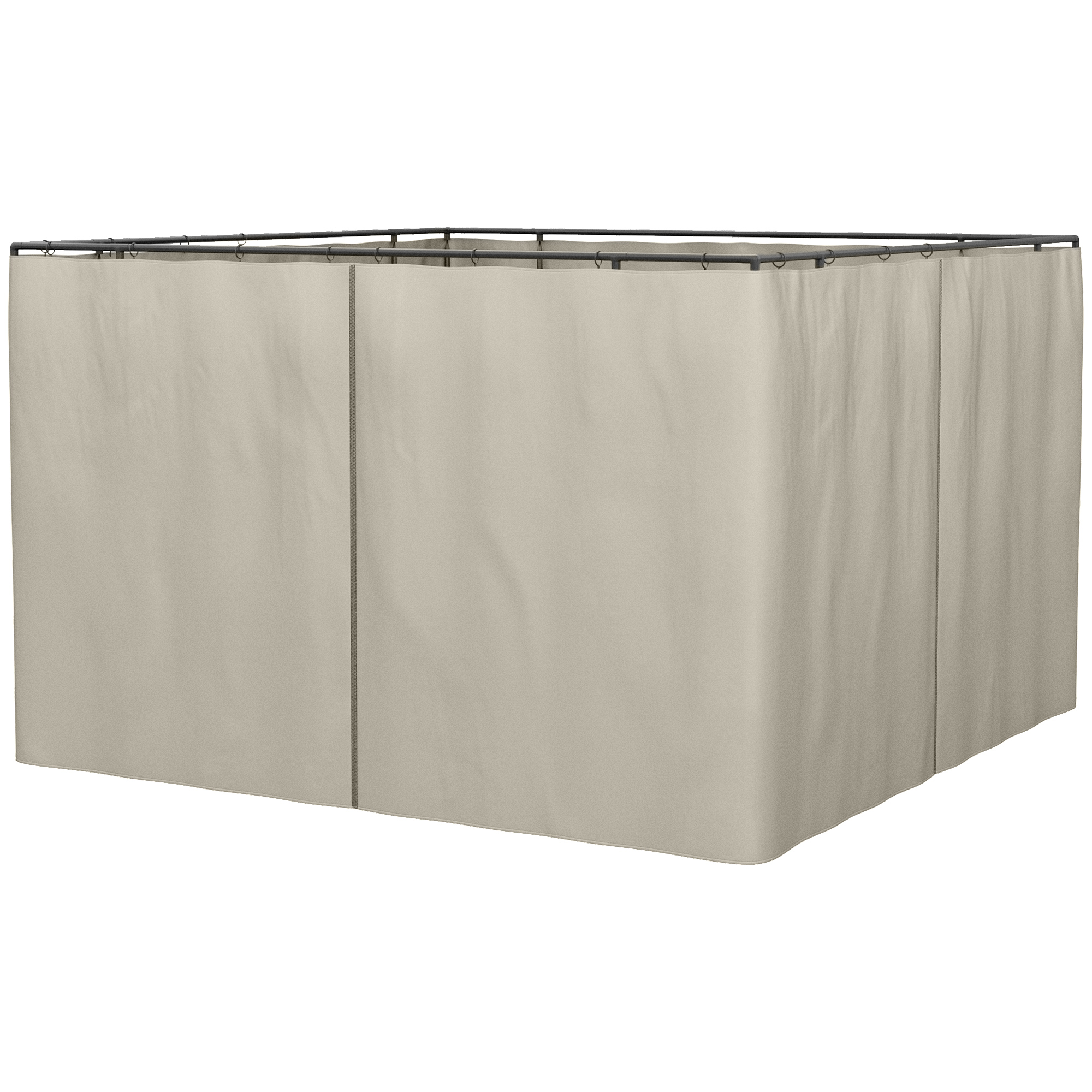Outsunny Paredes para Cenador Beige