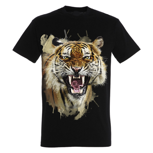 Camiseta Tiger Attitude color Negro, , large image number null