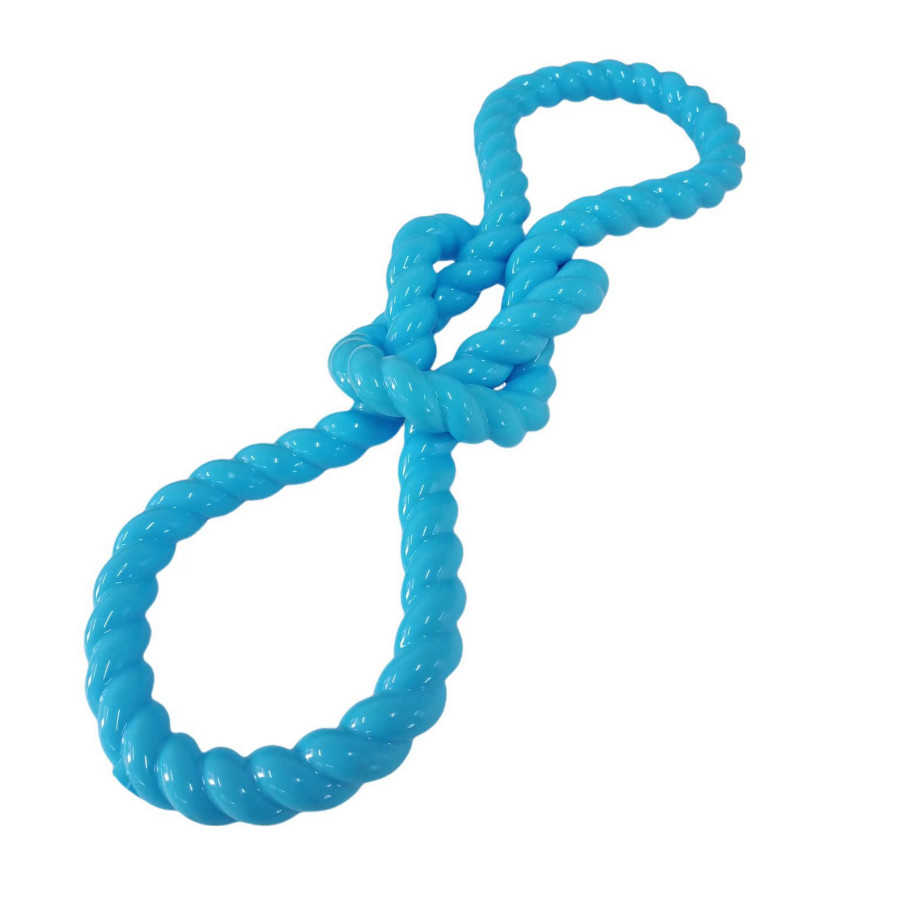 Tootoy! Mordedor Rubber Seaknot de Goma Azul para perros