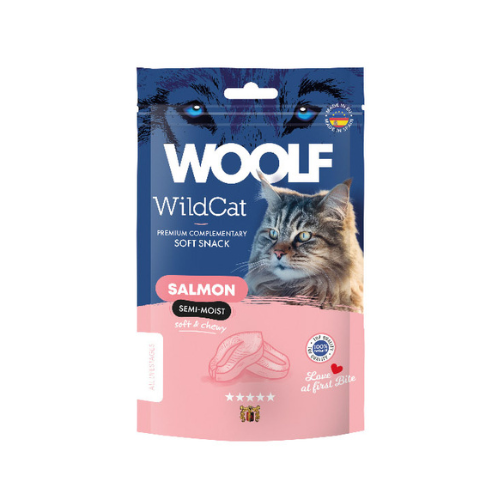 Woolf WildCat Snack Semihúmedo Salmón 50gr