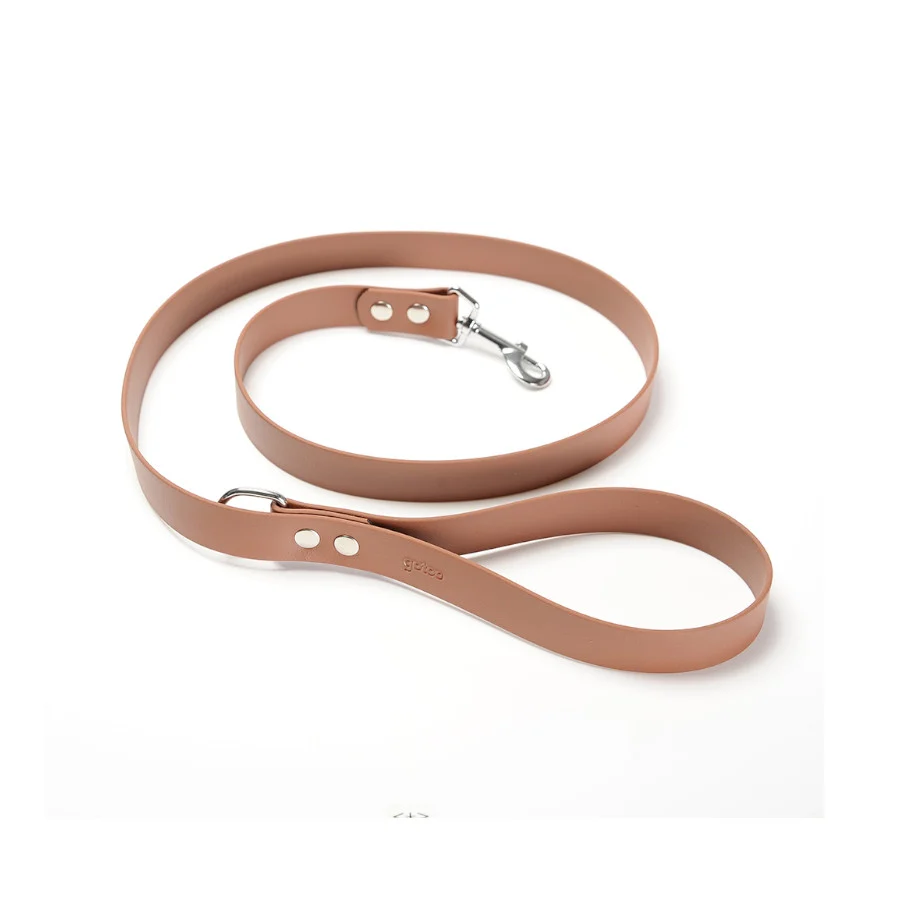 Gotoo Correa Biothane marrón para perros