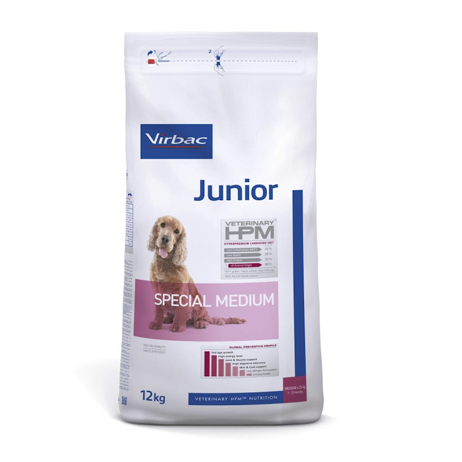 Virbac Junior Special Medium Hpm Pienso para cachorros, , large image number null