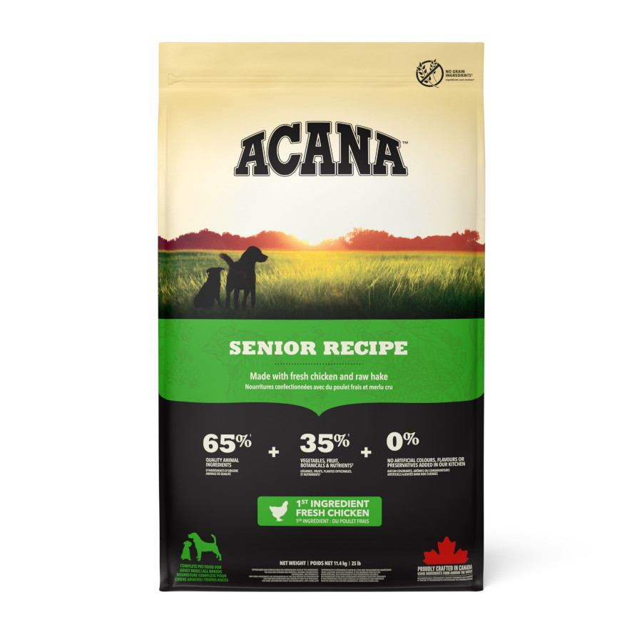 11.4 kg Acana Senior pienso para perros