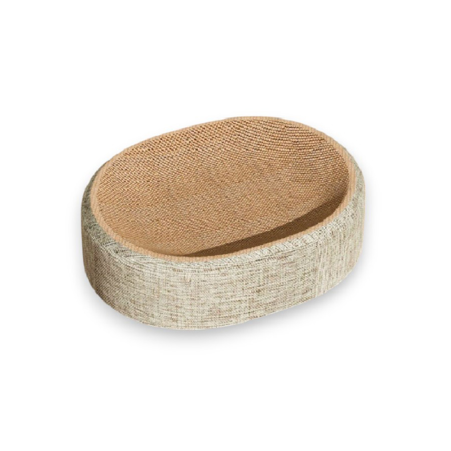 Althea Living – Rascador de sisal natural para gatos Caleta, cama y rascador
