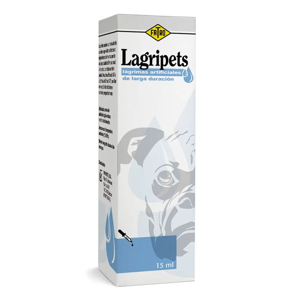 Lagripets solución oftálmica para perros y gatos que hidrata, protege y alivia los ojos secos.