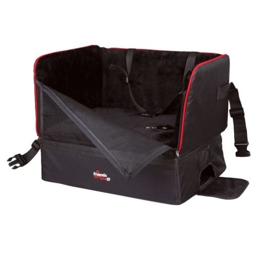 Asiento de coche para mascota color Negro
