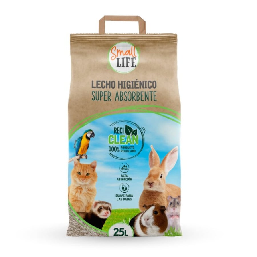 8.125 L Small Life Reci Clean Lecho Higiénico para roedores