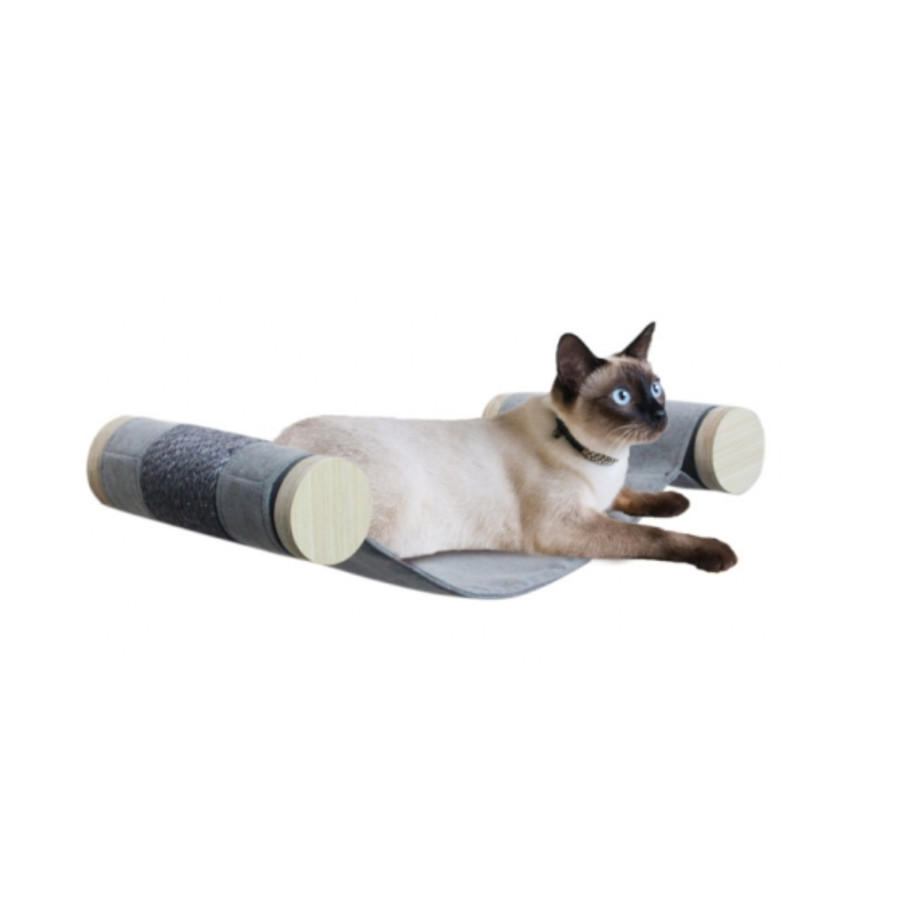 All For Paws Juguete con hamaca rascadora para gatos