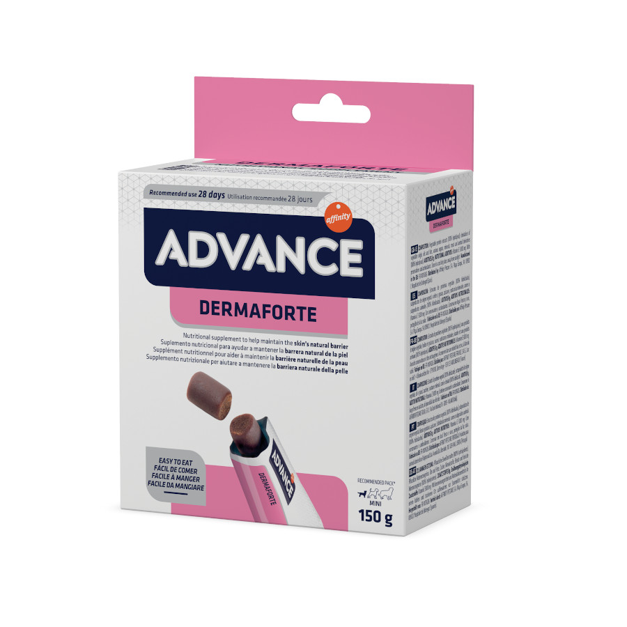 150 g Advance DermaForte suplemento para perros