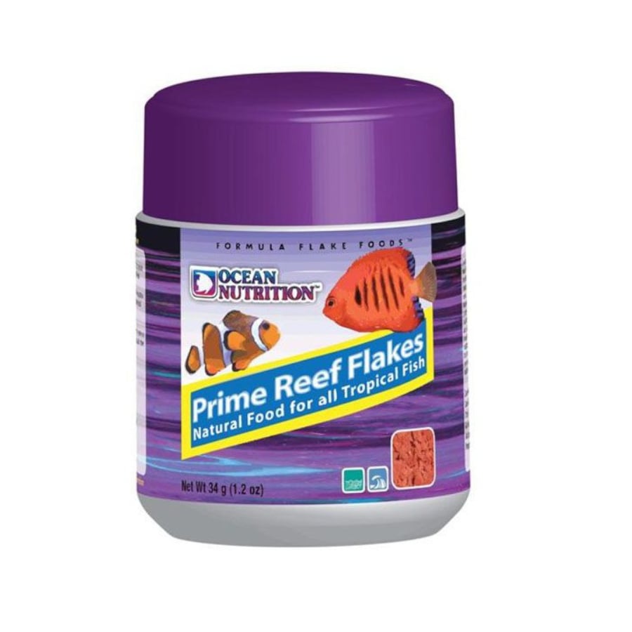 0.034 KG Ocean Nutrition Prime Reef Flakes para peces tropicales