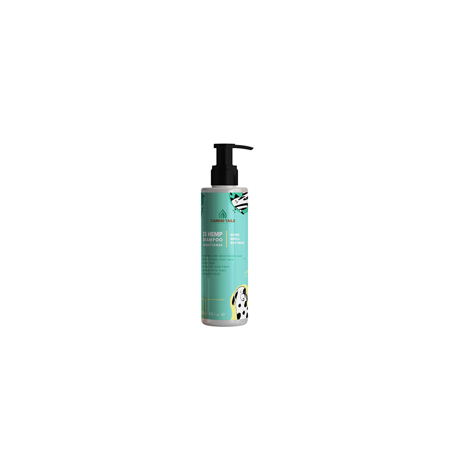 Champú con aceite de semilla de cáñamo para mascotasl