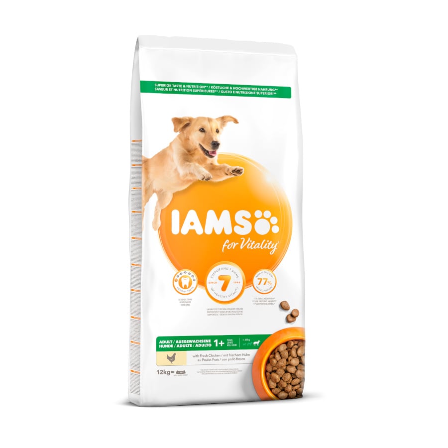 12 kg IAMS for Vitality Adult Large Proactive pienso para perros