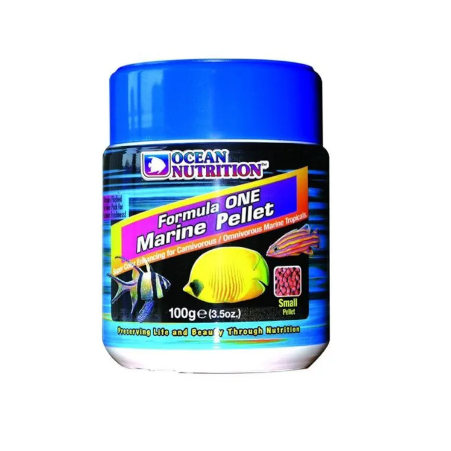 0.1 KG Ocean Nutrition Formula One Marine Pellet para peces tropicales