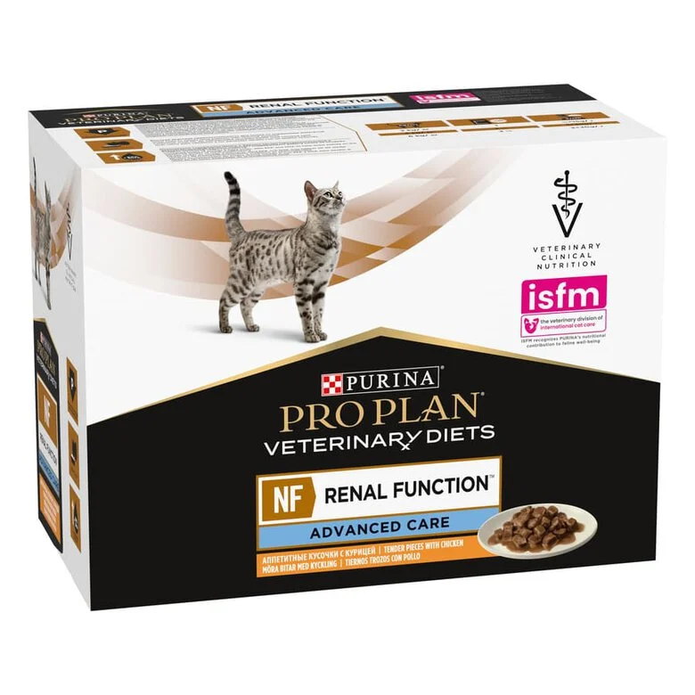 10 x 85 g Pro Plan Veterinary Diets Renal sobres para gatos