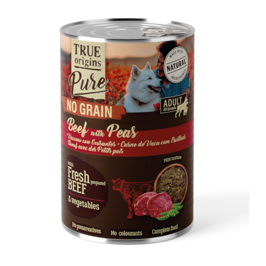 400 g True Origins Adulto Pure Vacuno lata para Perros