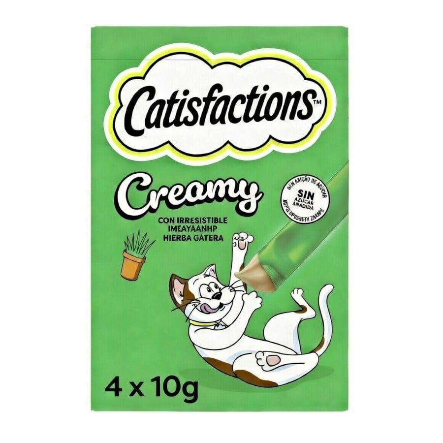 Catisfactions Creamy Hierba Gatera Snack cremoso para gatos