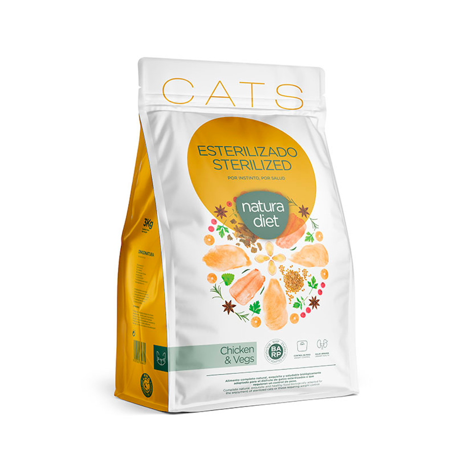 Natura Diet Sterilized Pollo y Vegetales