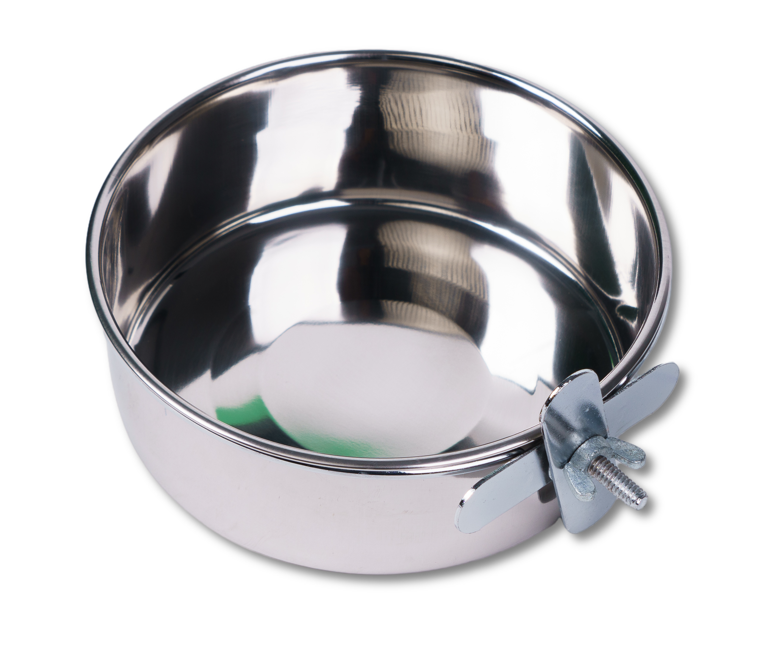 WUAPU COMEDERO LORO INOX 0,28L  9 CM