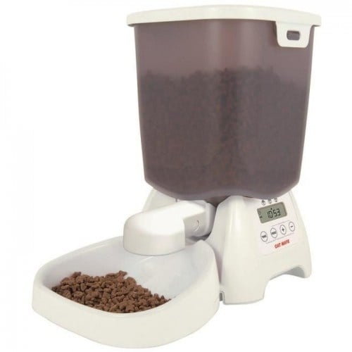 Petmate tolvas automáticas de plástico para gatos