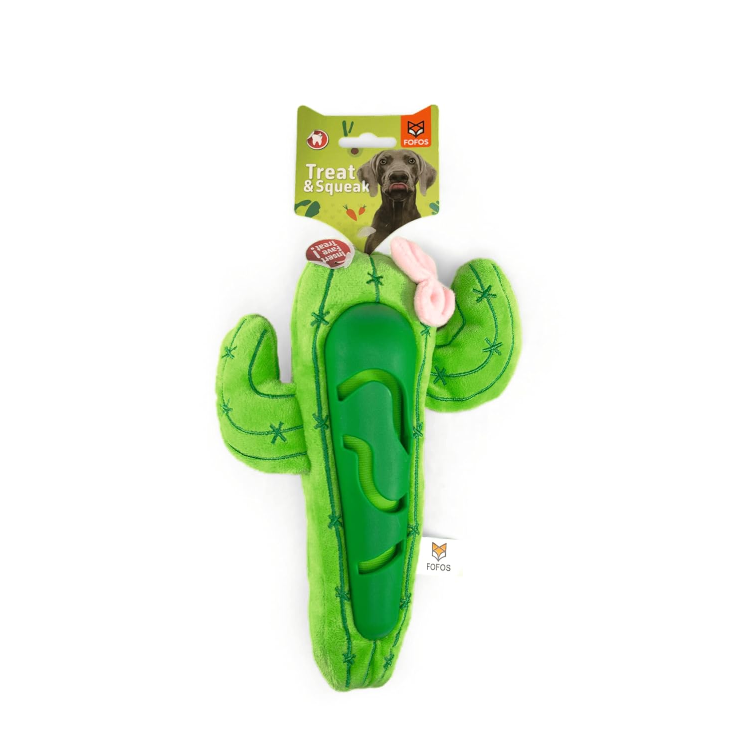 FOFOS | Juguete Interactivo de Recompensa Cactus – Para Perro