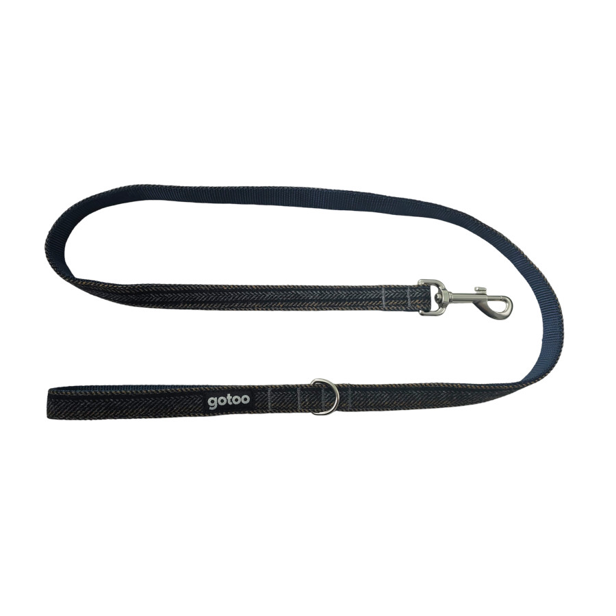 Gotoo Correa Tweed azul para perros