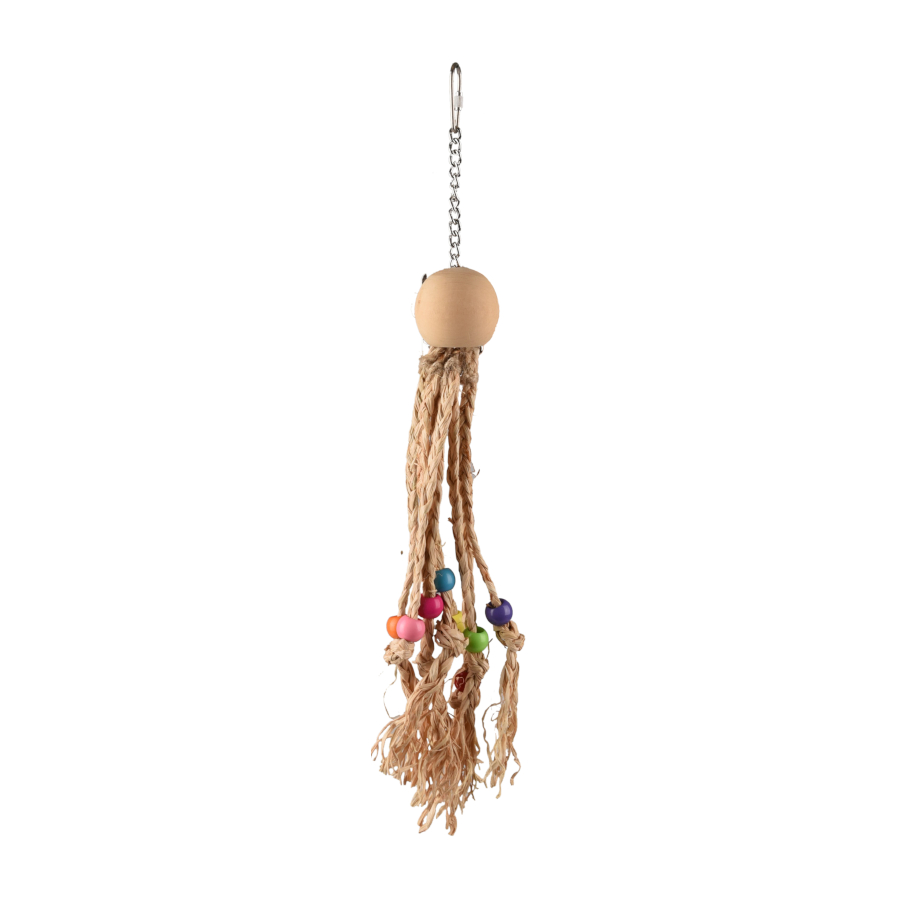 Flamingo Duma Pulpo Marrón juguete para periquitos