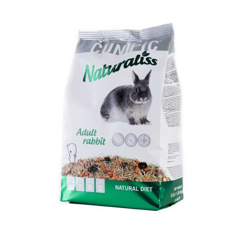 Alimento Naturaliss de Cunipic para Conejo Adulto 1.4-1.8kg image number null