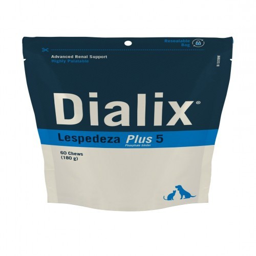 Vetnova DIALIX® Lespedeza Plus 5 alimento para la función renal