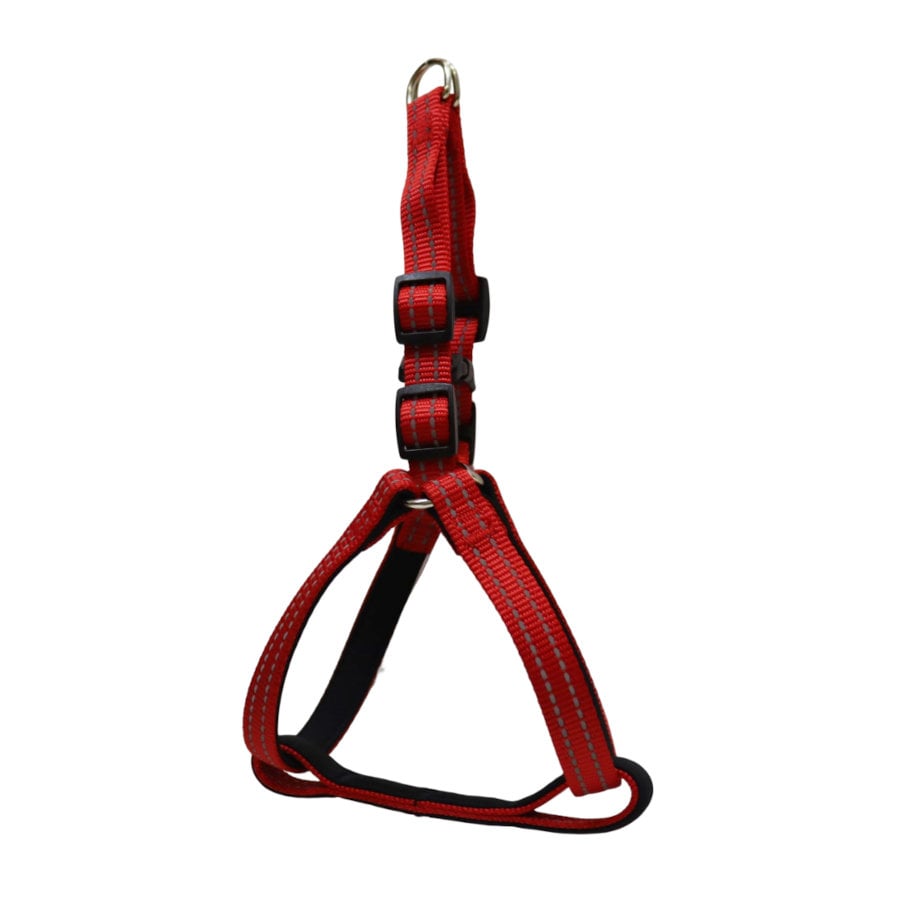 Gotoo Arnés reflectante de neopreno rojo para perros