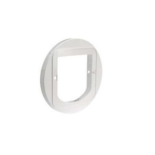 Cstore superflap puerta con microchip blanco para gatos