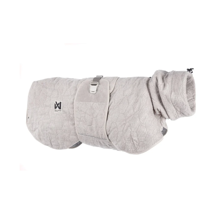 Non-stop Dogwear Abrigo de Secado Color Arena para perros