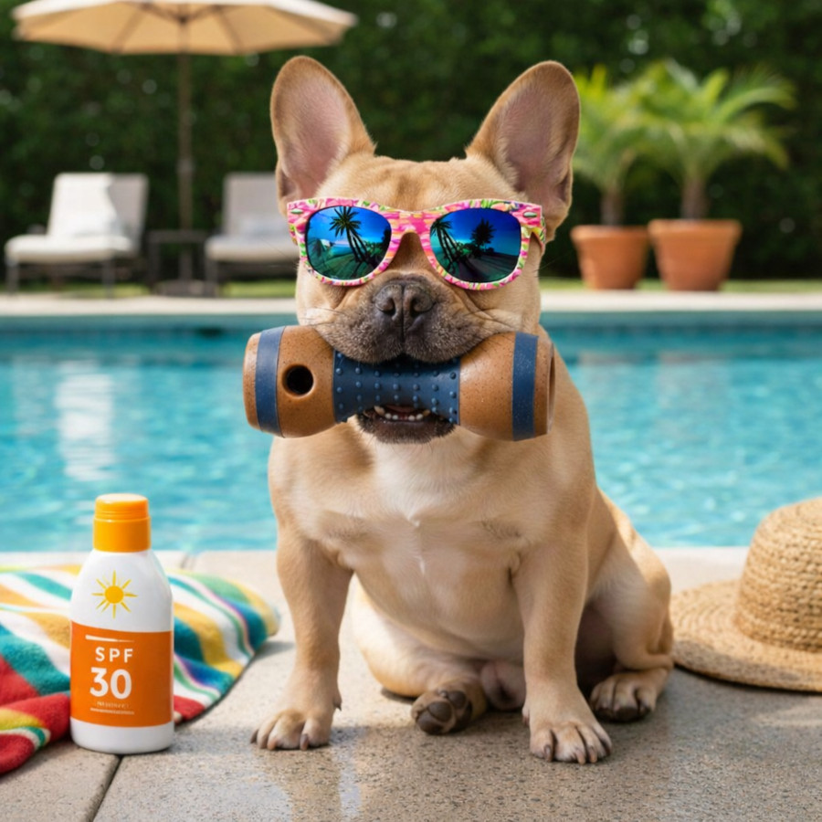 Summer Vibes Mordedor Pesa Juguete para perros
