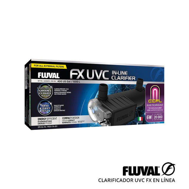 Fluval FX Clarificador UVC 6W
