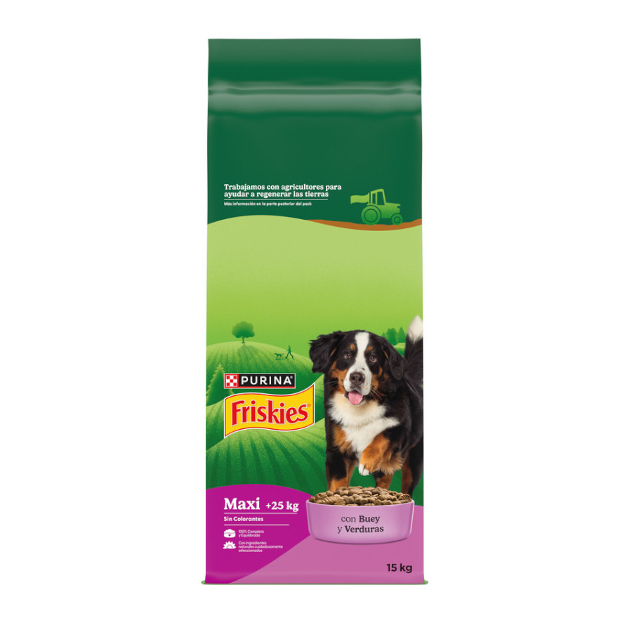 15 kg Friskies Maxi pienso para perros
