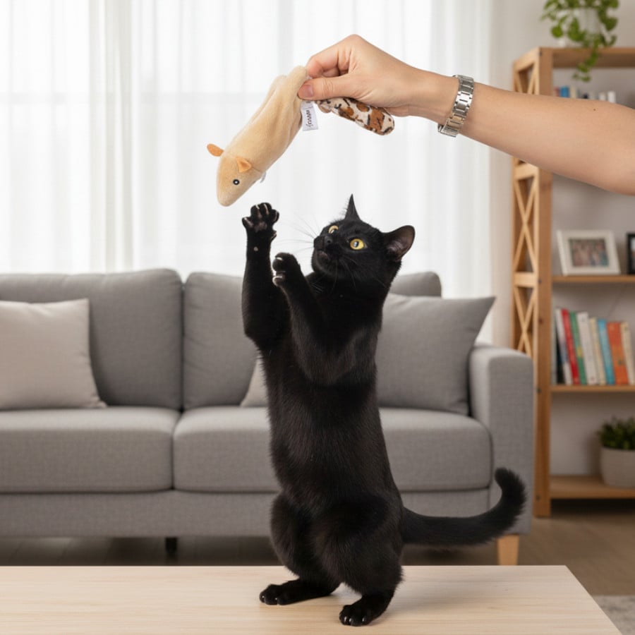 Tootoy! Juguete Interactivo Skinneeez para gatos