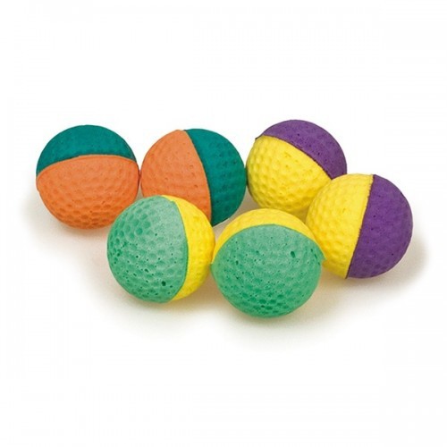 Pack de 100 pelotas de espuma para gatos color Variado, , large image number null